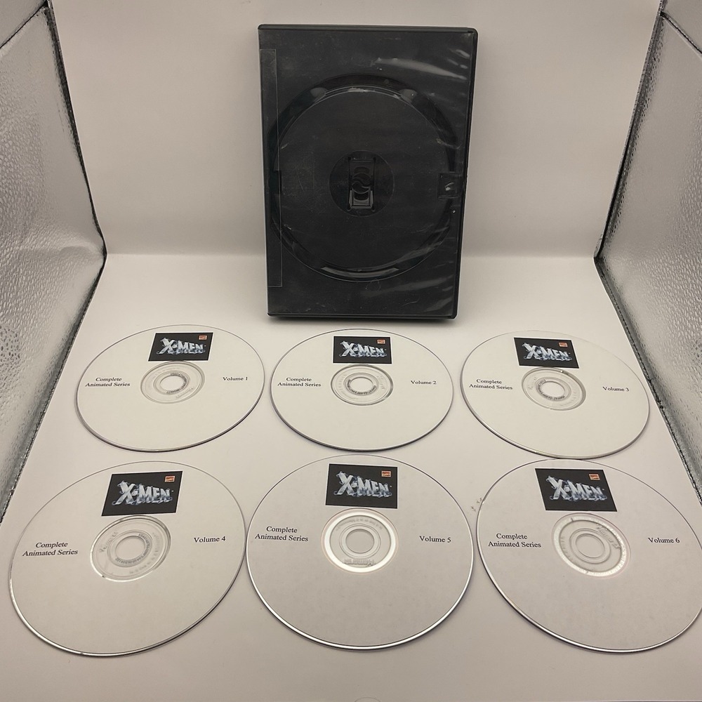 90's X-Men Animated Cartoon DVD Complete Series 5 Seasons Professionally Copied